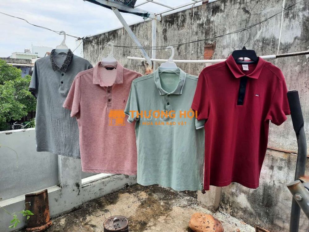 4 áo polo 60-65 ký vừa