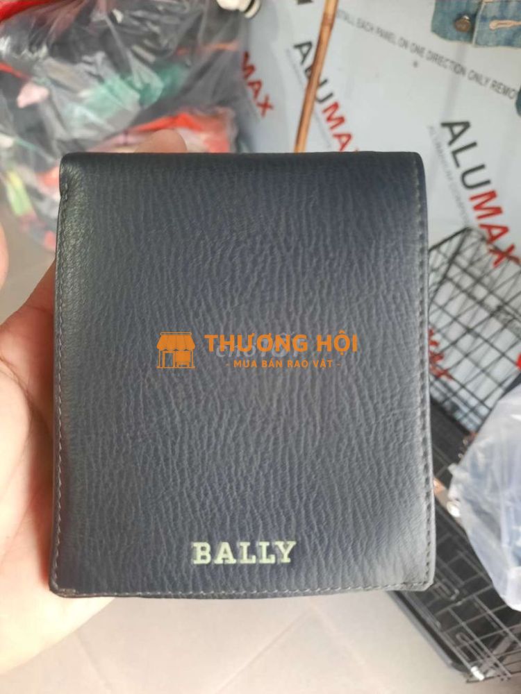 Ví da bò Bally 9*12
