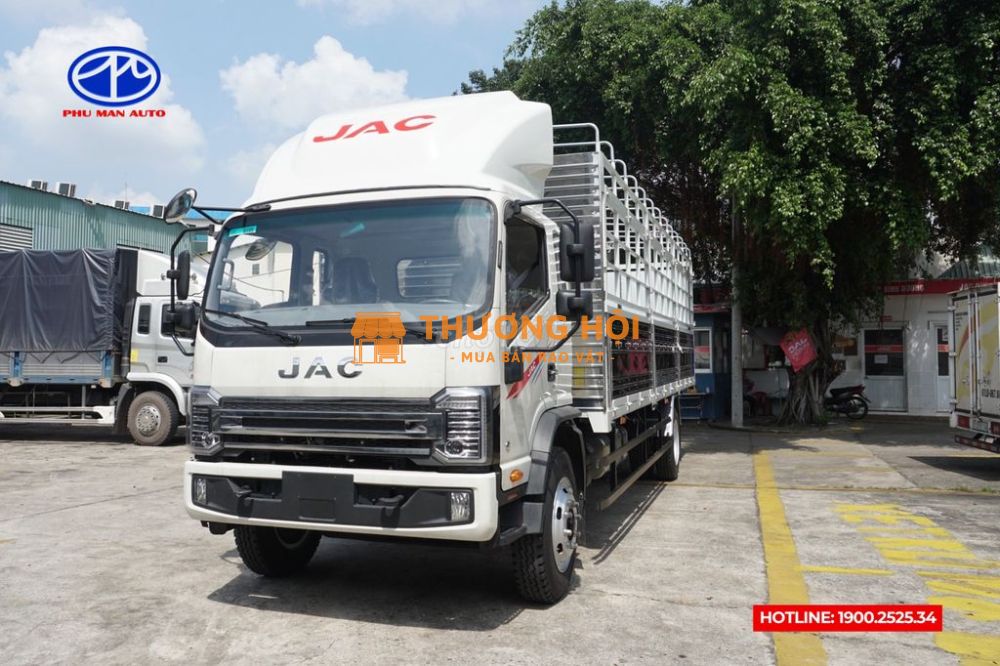 XE TẢI JAC N900 PLUS E5 THÙNG BẠT 2025