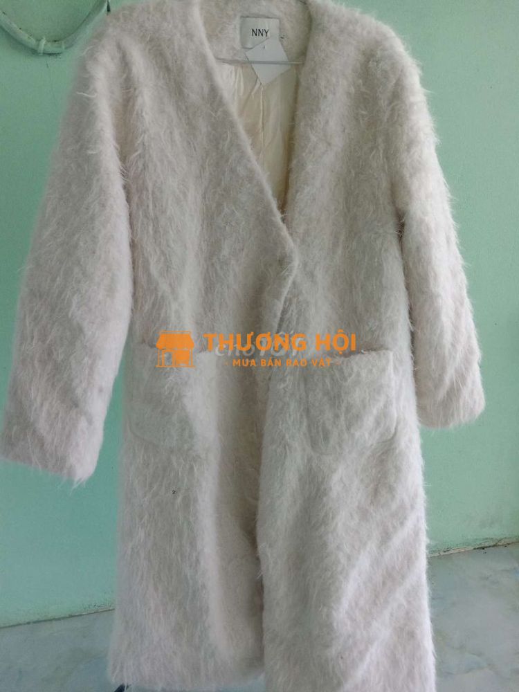 Áo khoác lông cao cấp dang dài