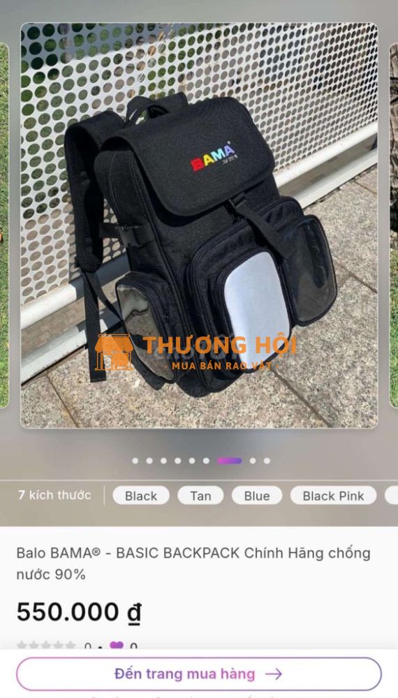 balo local brand bama chính hãng