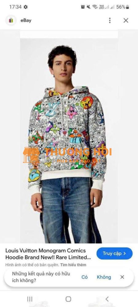 Áo hoodie lou, vuituo mới cao 98%
