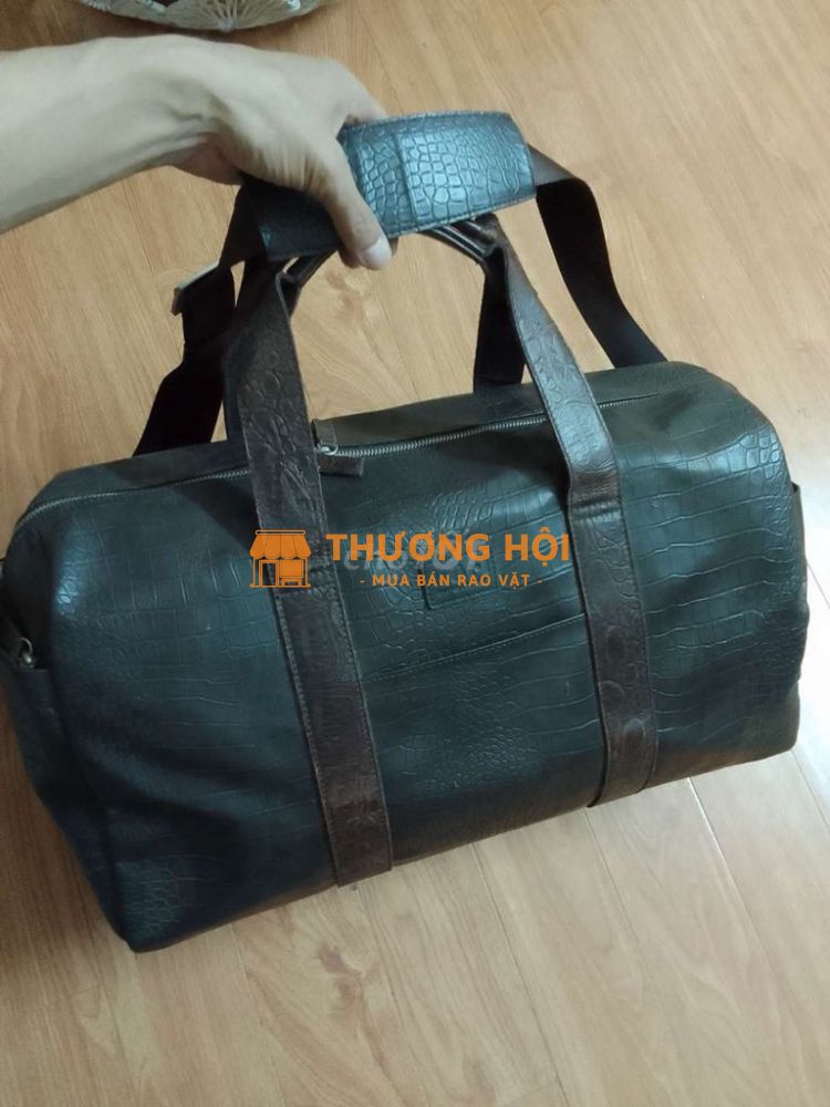 Túi da du lịch hàng hiệu Karl premier