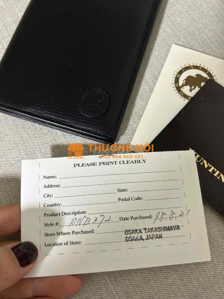 Long wallet Hunting World Italy like new