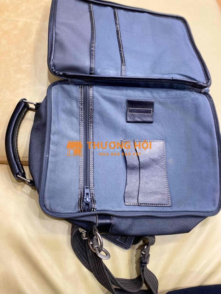 DUNHILL Cặp da lót nhung