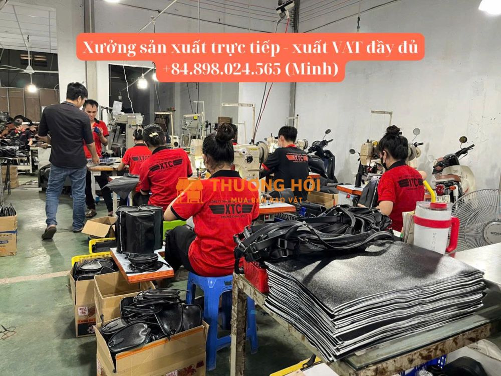 GIẢI PHÁP BRANDING ĐỒ DA – XƯỞNG TRƯỜNG CHINH XTC NHẬN MAY THEO YÊU CẦU