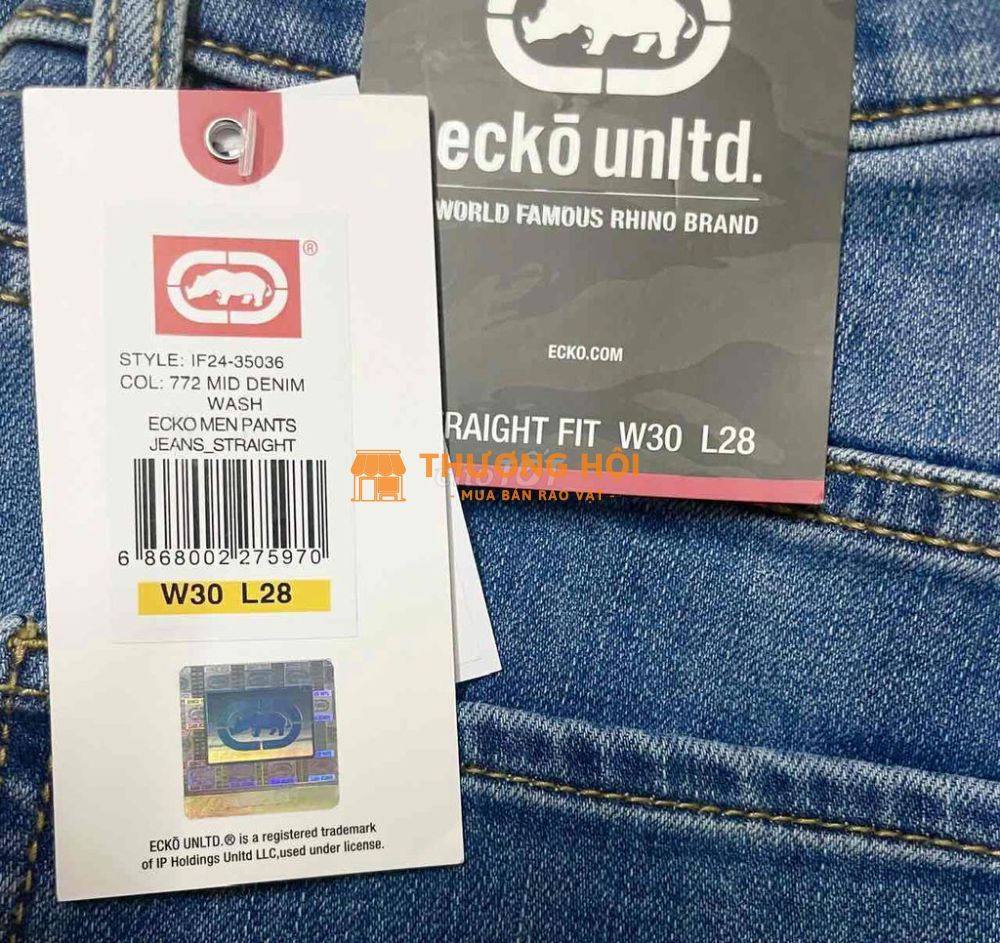 Quần Jeans Ecko unltd xịn mới 99,99%