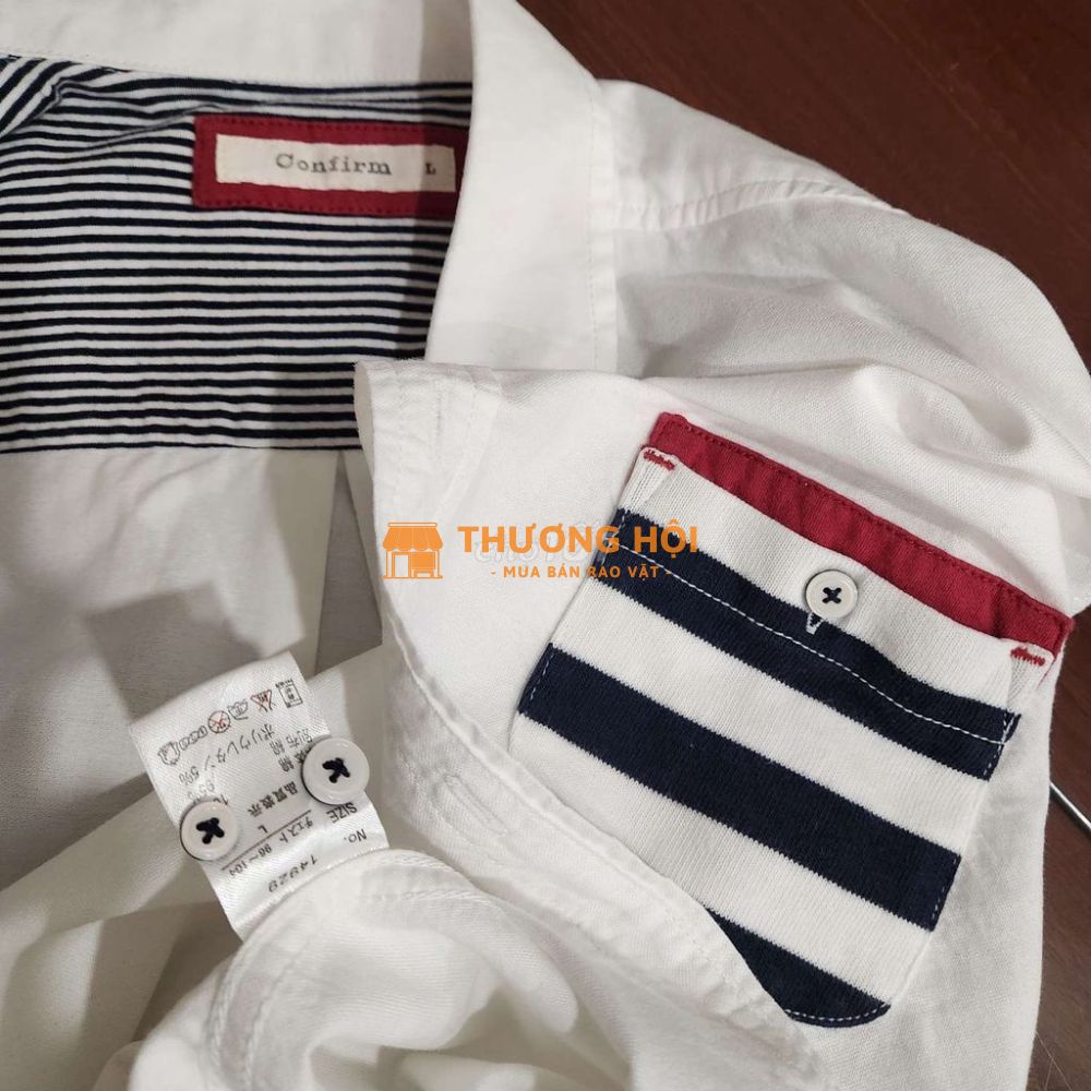 Áo Sơ Mi Tay Lỡ Confirm