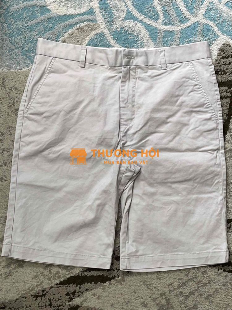 Quần đùi Routine Straight fit màu Xám size 31