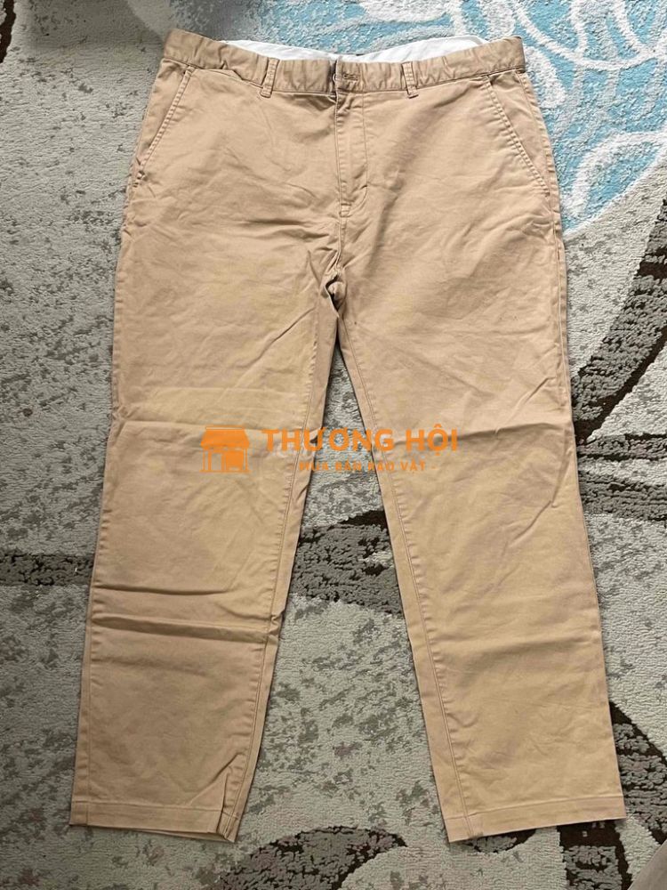 quần Routine Straight fit màu Vàng Size 34 fit 31
