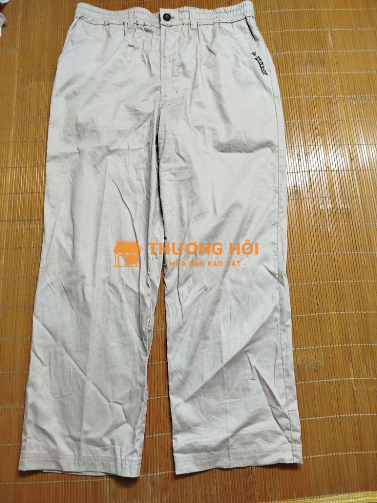 Quần kaki Dunlop hàn quốc màu be size LL.