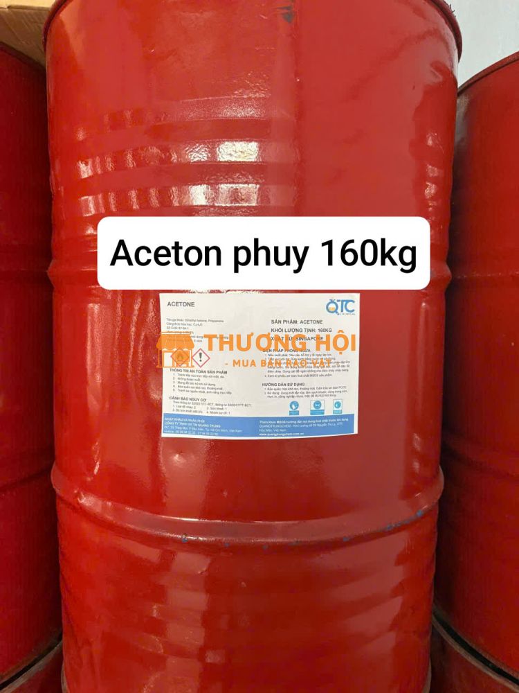 ACETON phuy 160kg – DUNG MÔI HÀNG LUÔN SẴN KHO HÓC MÔN TPHCM