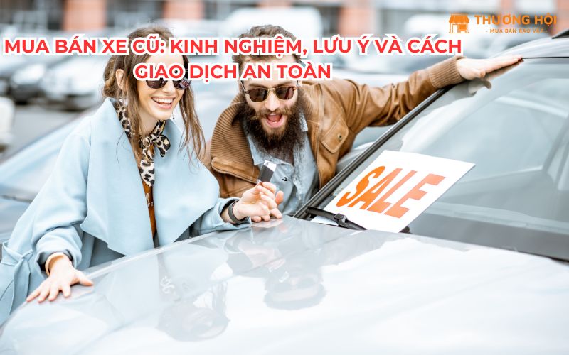 Mua bán xe cũ: Kinh nghiệm, lưu ý và cách giao dịch an toàn