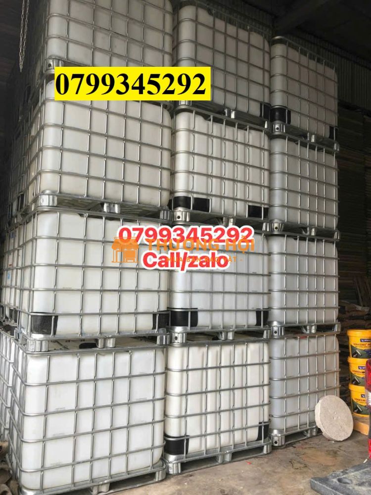 Thanh lý thùng tank IBC 1000L tại Huế – 0799345292