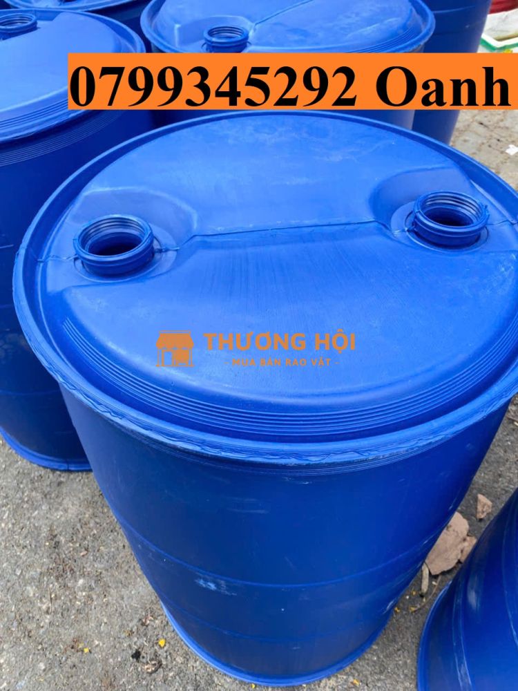 Rẻ kịch sàn thùng phuy nhựa 220l mới 99% Quảng Ngãi 0799345292