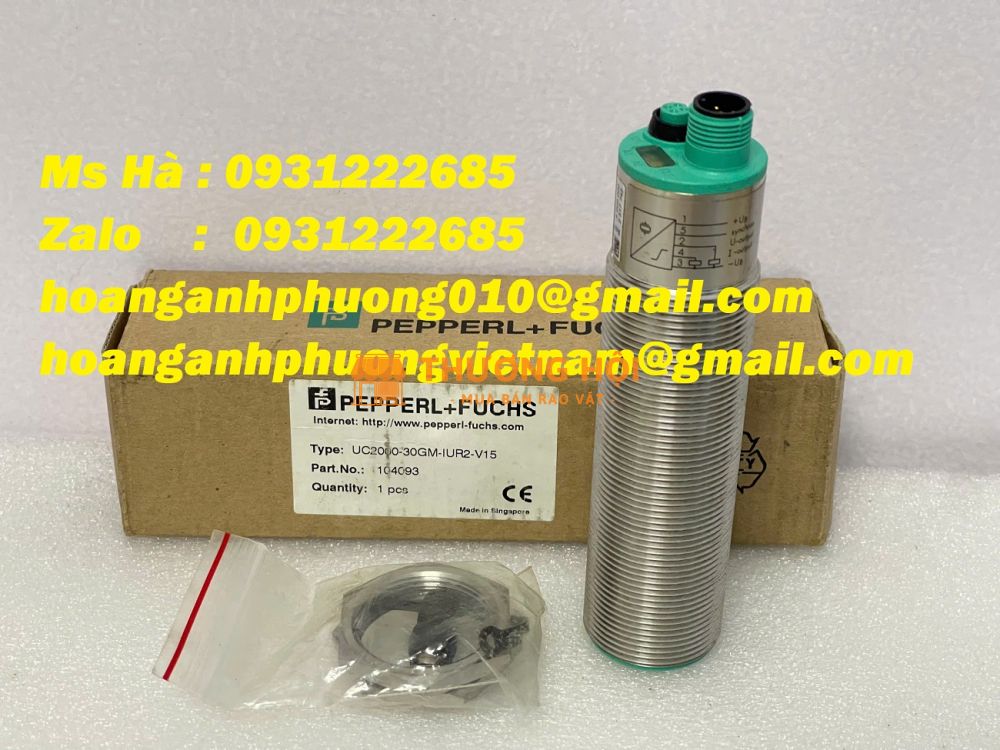Pepperl+Fuchs UC2000-30GM-IUR2-V15 cảm biến - thiết bị điện