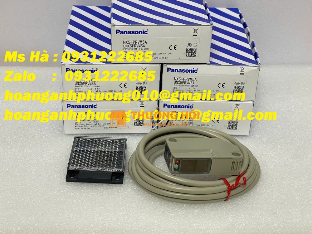 Thiết bị điện giá tốt - cảm biến quang panasonic NX5-PRVM5A
