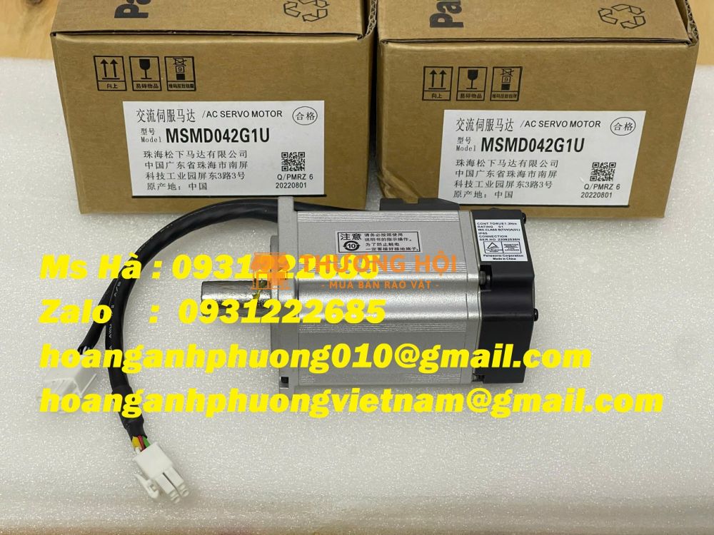 Cung cấp Động cơ MSMD042G1U panasonic - bán toàn quốc giá rẻ