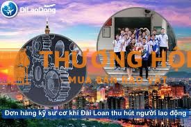 XKLD Đài Loan đơn hàng kỹ sư nhận các chuyên ngành kỹ thuật