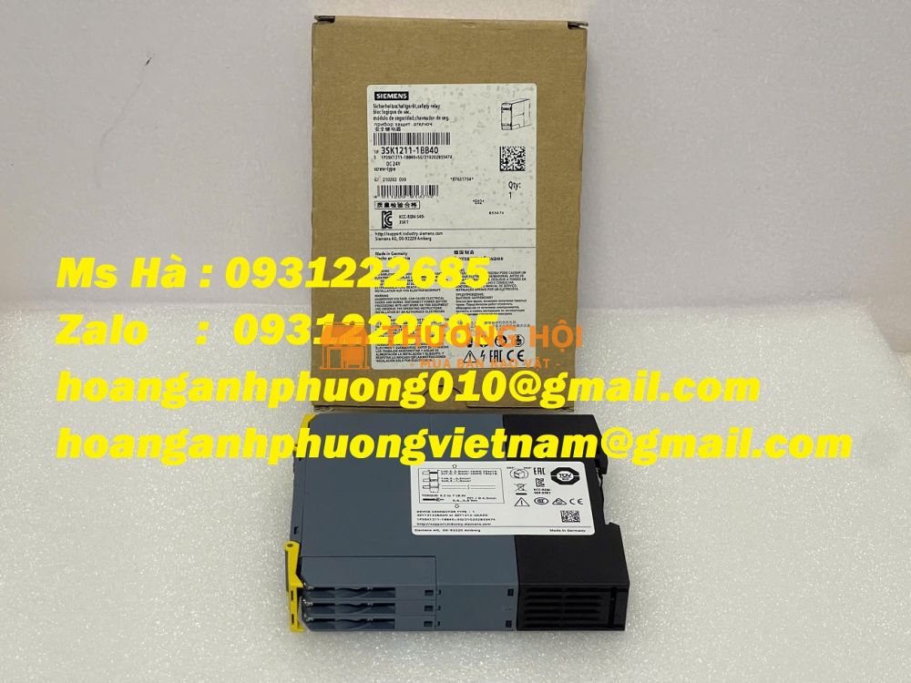 Nhận báo giá - Rờ le an toàn 3SK1211-1BB40 Siemens