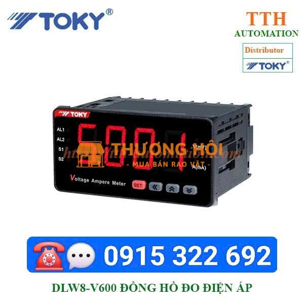 DLW8-V600 ĐỒNG HỒ ĐO ĐIỆN ÁP TOKY