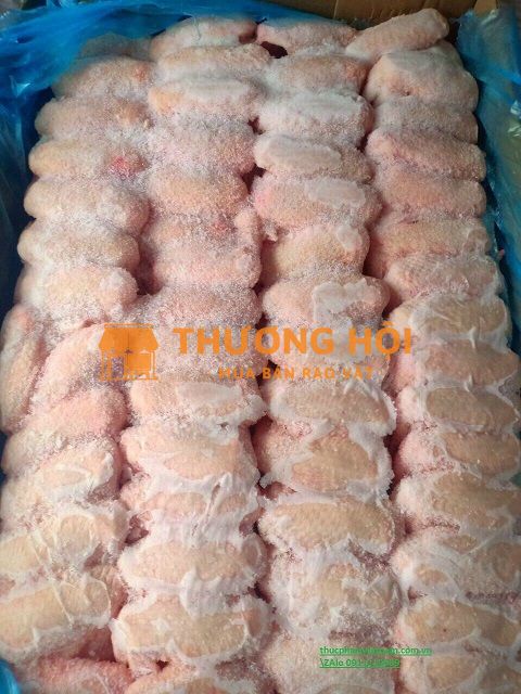 Cánh gà khúc giữa nhập khẩu giá bao nhiêu 1 kg?