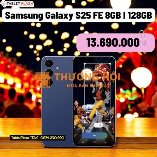 Galaxy S25 Fe 128Gb Giá 13.690.000đ- Tablet plaza