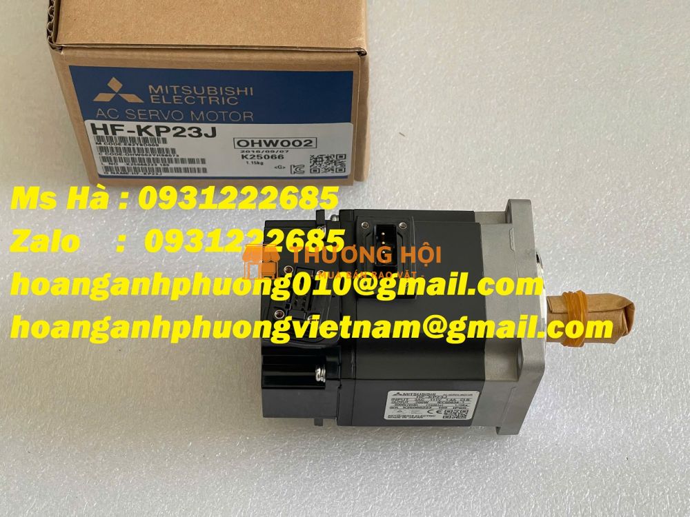 Miễn phí giao hàng - Động cơ sẹc vô 200W HF-KP23J mitsubishi