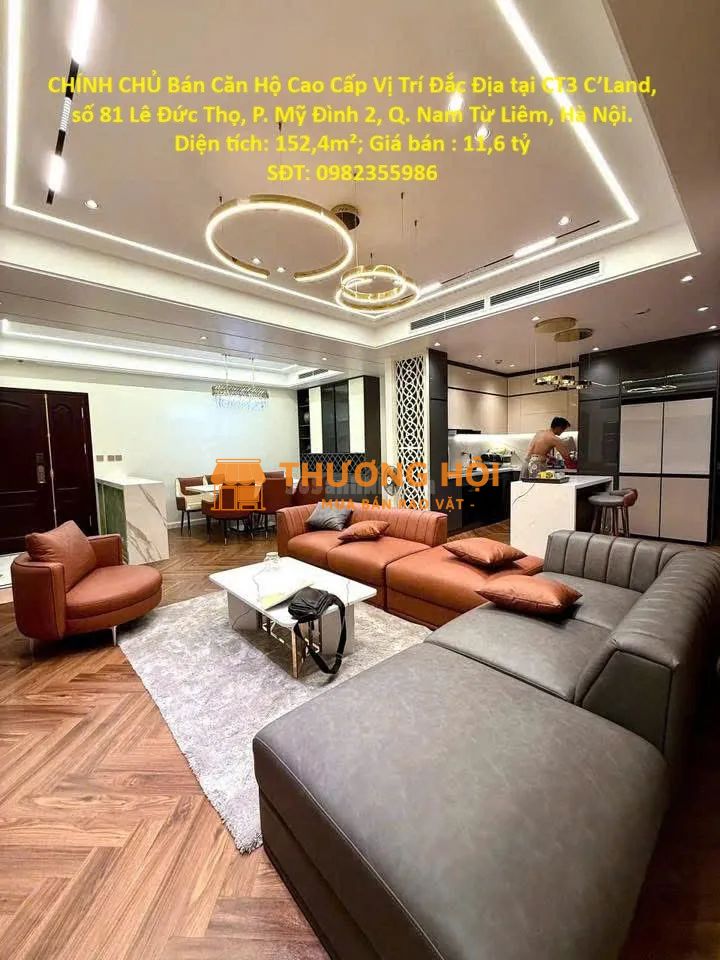 CHÍNH CHỦ Bán Căn Hộ Cao Cấp Vị Trí Đắc Địa tại Trung Tâm Mỹ Đình - View Ngắm Pháo Hoa SVĐ Mỹ Đình