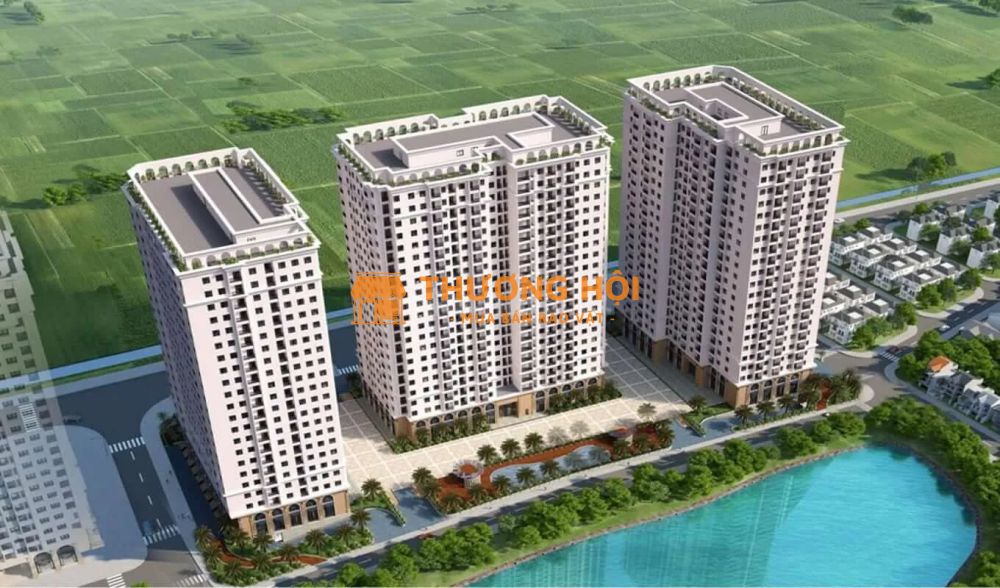 Bán căn hộ 1PN 45m2 Tòa A chung cư Rubypark Phúc Lợi giá 2 tỷ 7