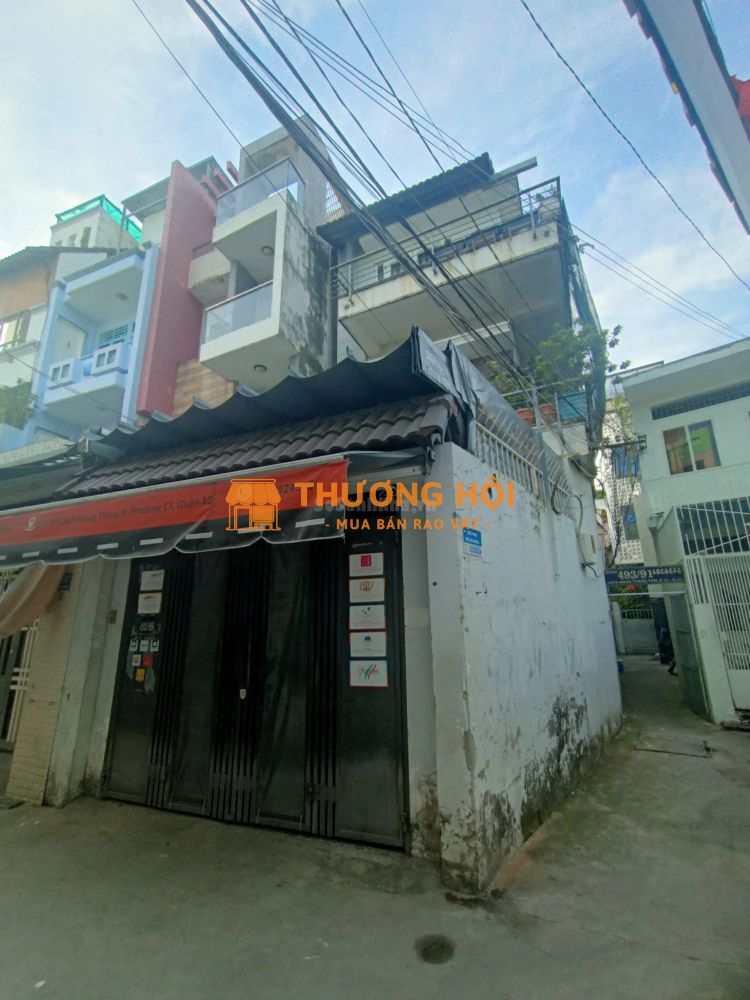 Bán nhà góc 2 mặt HXH 493 Cách Mạng Tháng Tám Quận 10, 5x18m, 5 tầng chỉ 16 tỷ