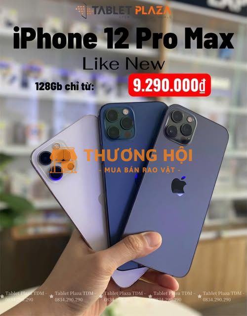 Giá chỉ từ 9.290.000₫ – Sở hữu iPhon 12 ProMax Like New
