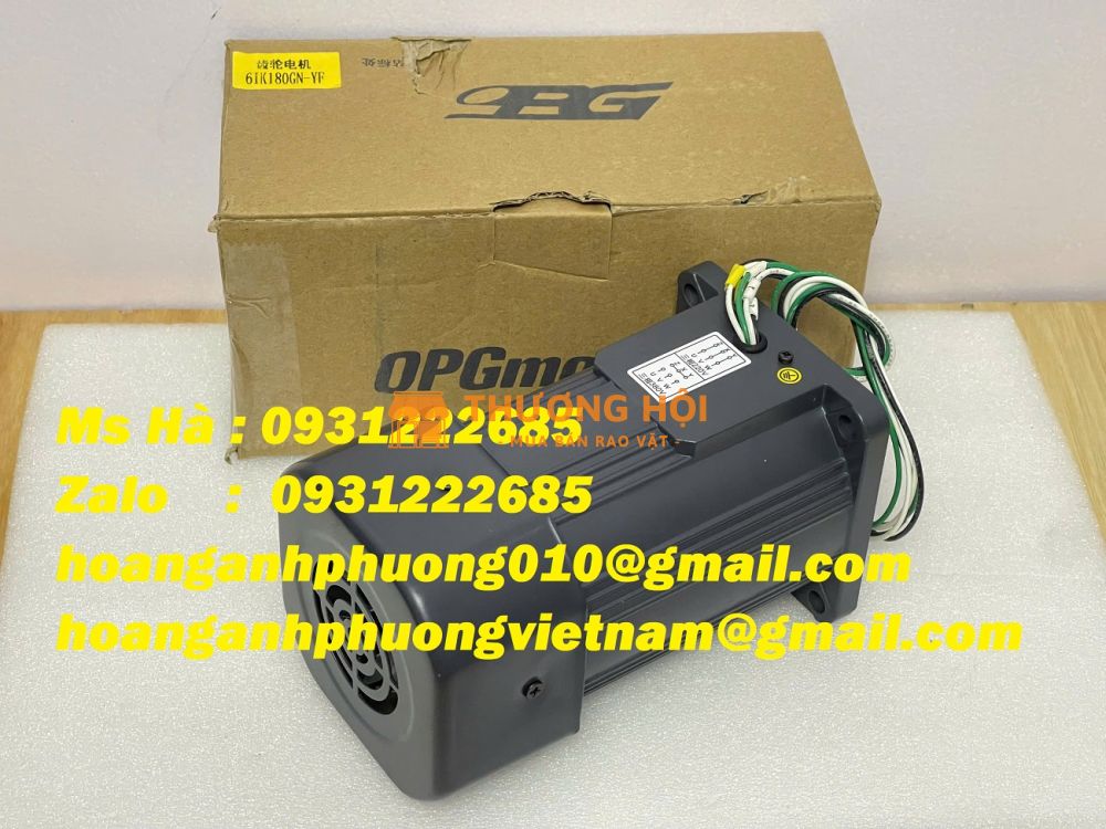 Động cơ OPG motor 6IK180GN-YF hàng nhập khẩu mới
