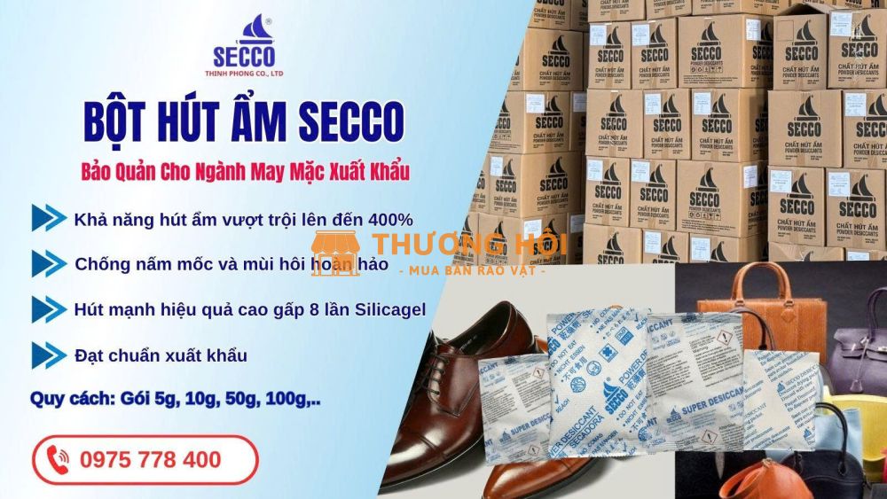 Bột hút ẩm - chống ẩm hiệu quả