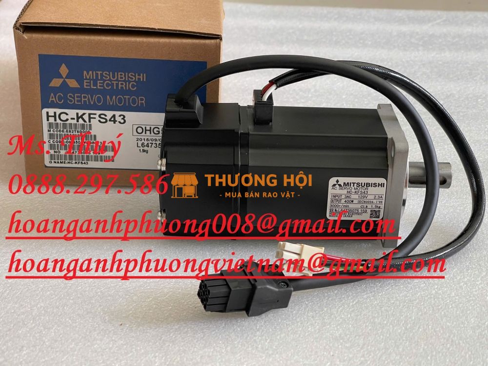 Động cơ HC-KFS43 -  Hàng Mitsubishi phân phối tại Việt Nam