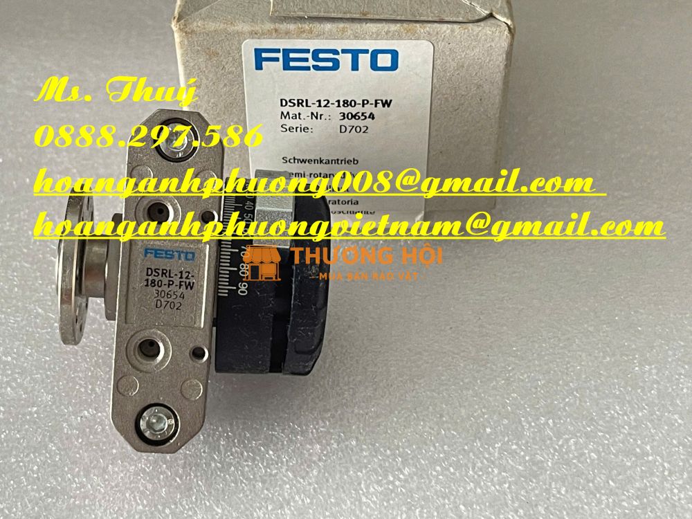 Xi lanh Festo DSRL-12-180-P-FW - Hàng mới 100% - Japan
