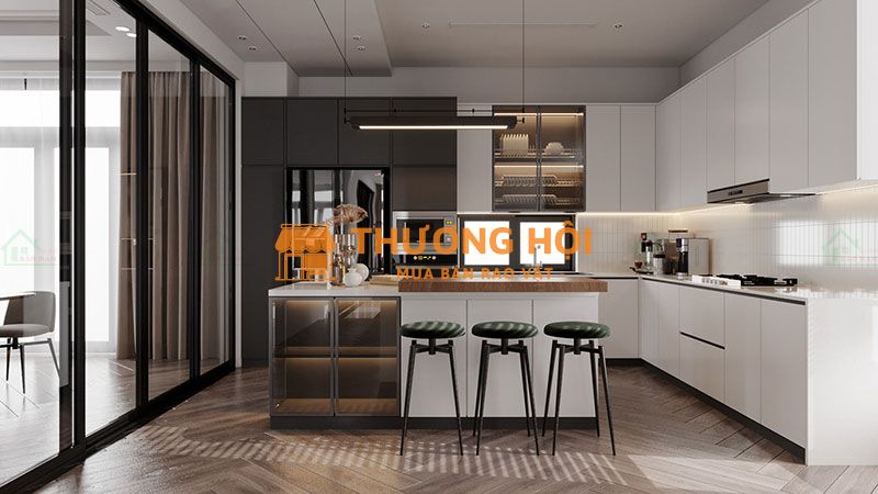 Thi Công Tủ Bếp Theo Yêu Cầu | Nhận Đóng Tủ Bếp Theo Yêu Cầu