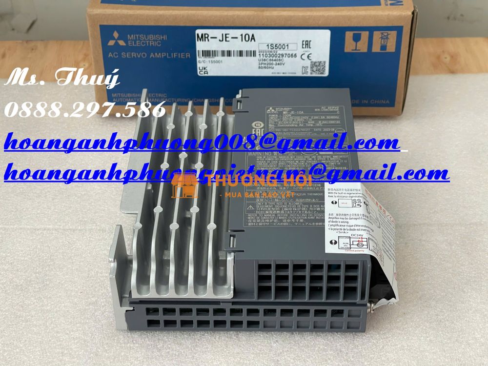 Hàng chuẩn - Bộ điều khiển Mitsubishi MR-JE-10A - Mới 100%