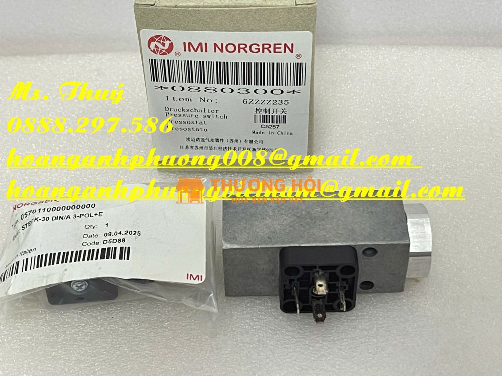 Công tắc áp suất Norgren 0880300 - Giá tốt tại Bình Dương