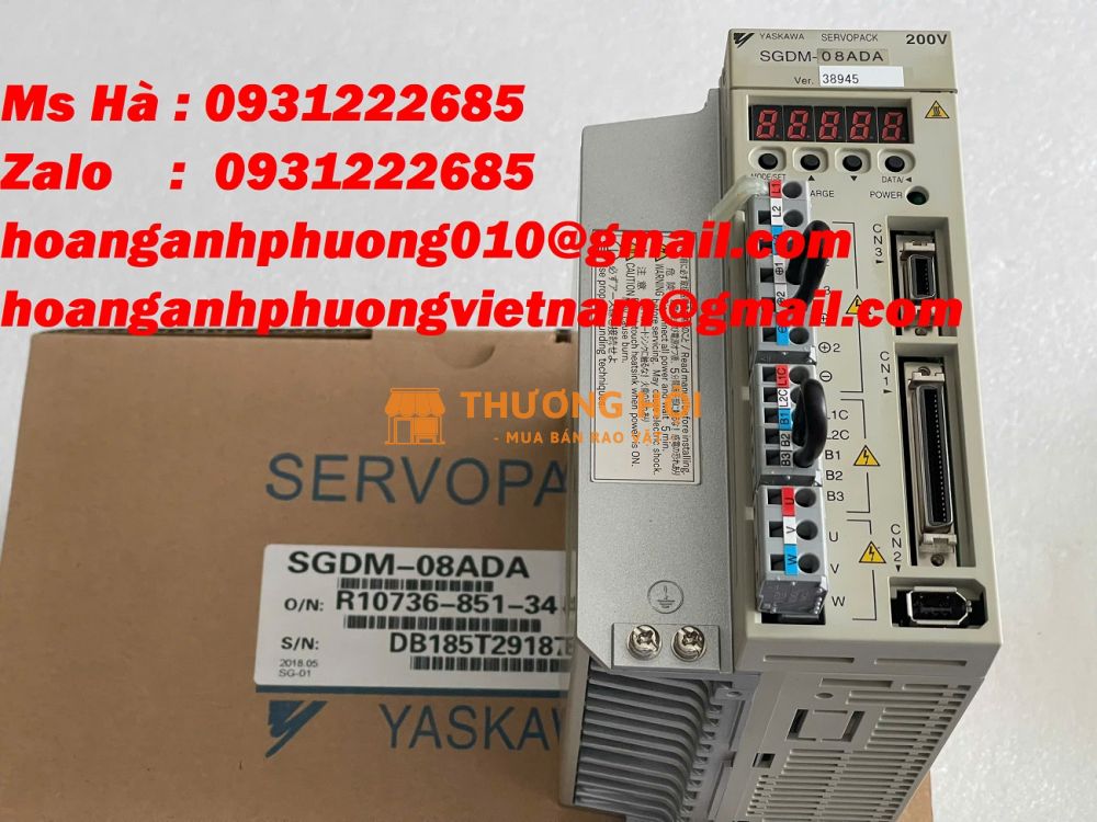 Hoàng Anh Phương cung cấp servo Yaskawa SGDM-08ADA