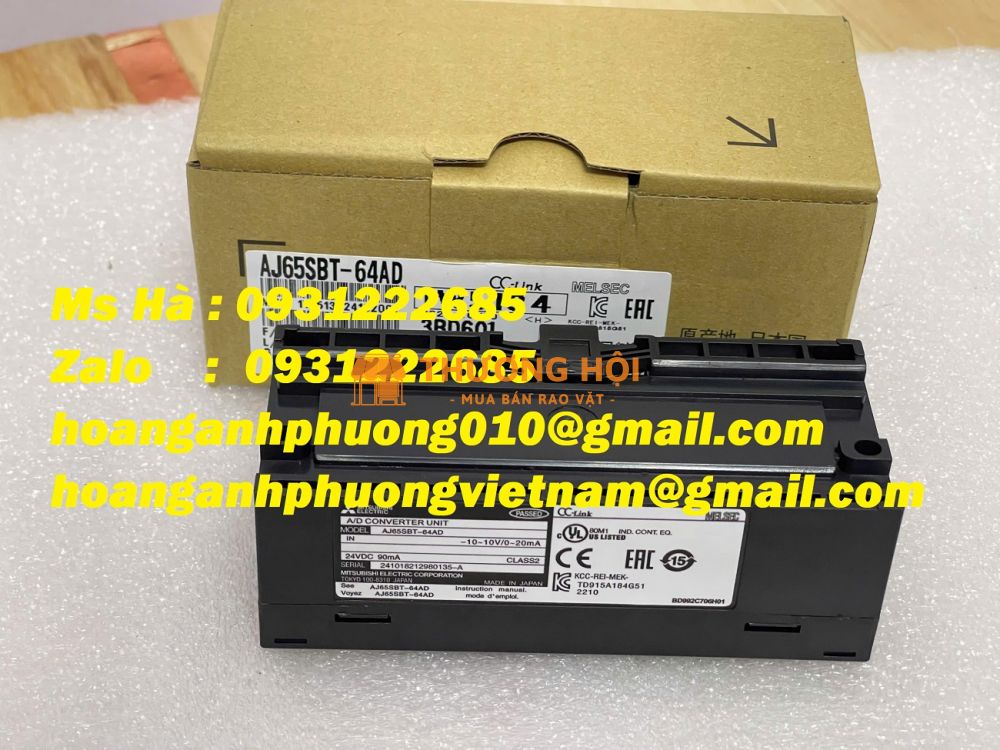 Mô đun AJ65SBT-64AD, AJ65SBTB1-32DT mitsubishi - điện công nghiệp