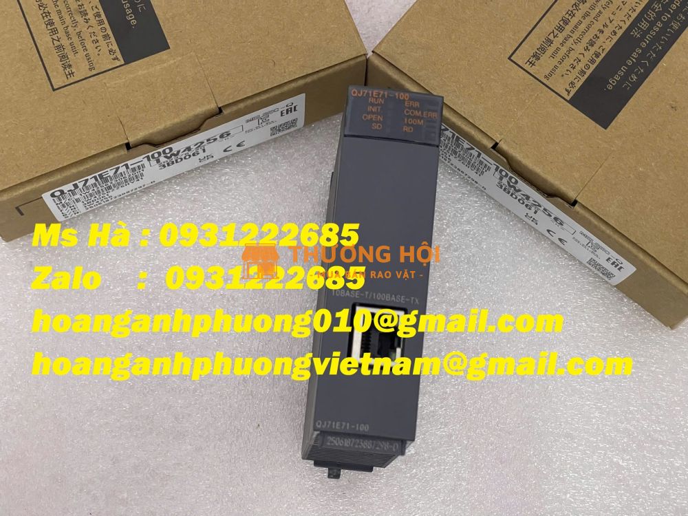 Bộ mô đun QJ71E71-100 mitsubishi - mô đun mạng nhập mới