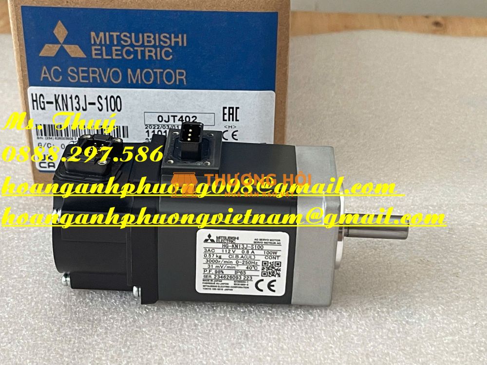 GIÁ TỐT - Servo Motor HG-KN13J-S100 - Hoàng Anh Phương