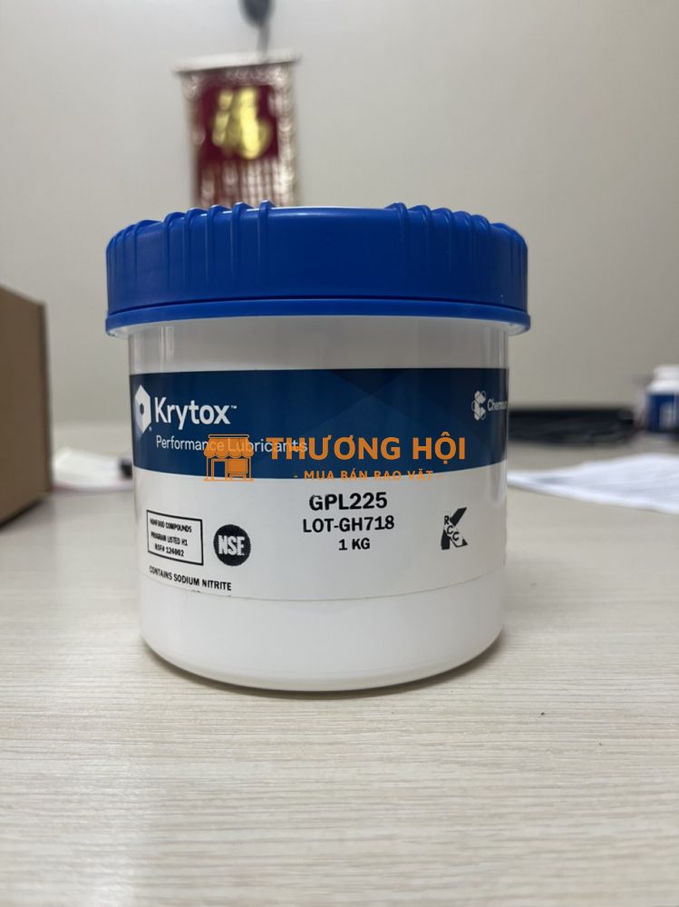 MỠ BÔI TRƠN CAO CẤP CHEMOURS KRYTOX GPL 225 CHỊU NHIỆT ĐỘ CAO