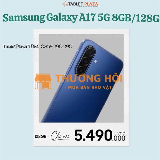 Samsung Galaxy A17 5G – lựa chọn hoàn hảo cho mọi nhu cầu!