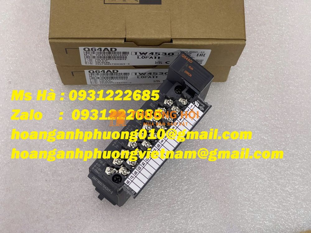 Độ chính xác cao - mô đun Mitsubishi Q64AD - nhập giá tốt