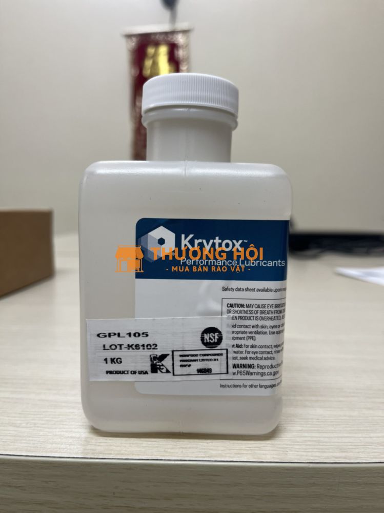 DẦU BÔI TRƠN CAO CẤP CHEMOURS KRYTOX GPL 105 CHỊU NHIỆT ĐỘ CAO