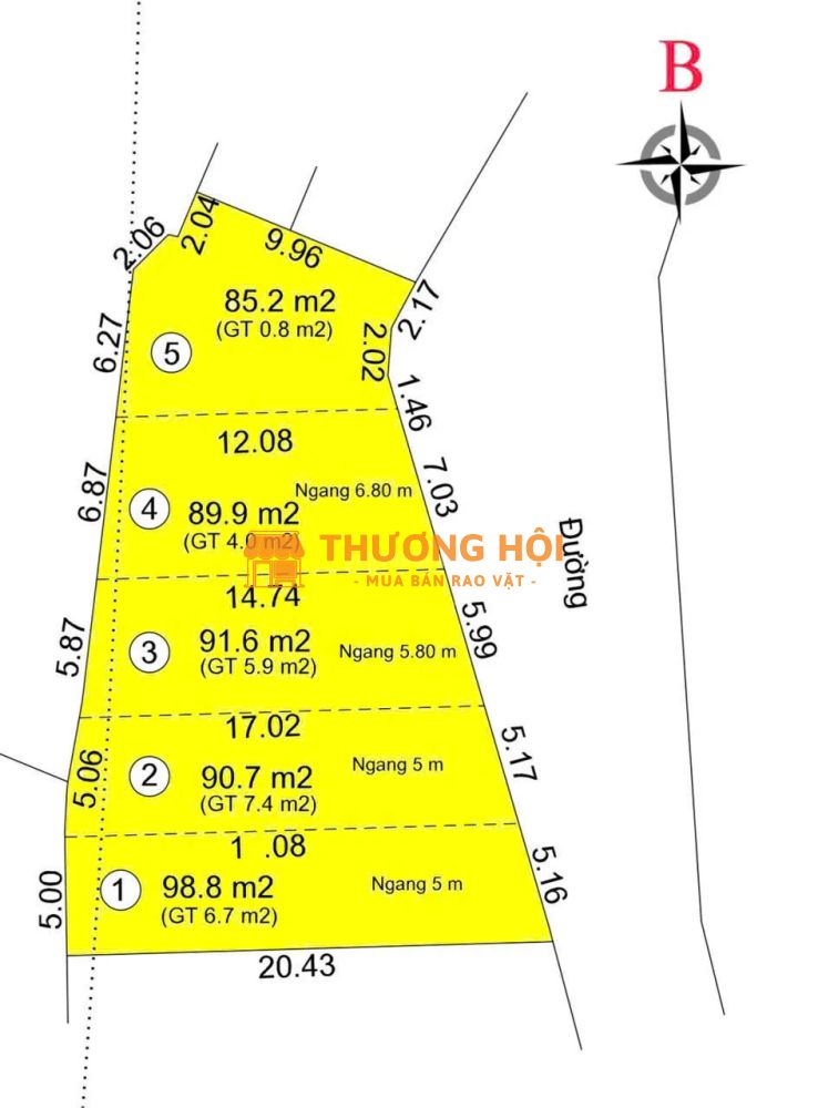 BÁN ĐẤT FULL THỔ ĐƯỜNG Ô TÔ – VIEW SÔNG ĐẸP TẠI VĨNH HIỆP, NHA TRANG - Vị trí vàng: Mặt sau