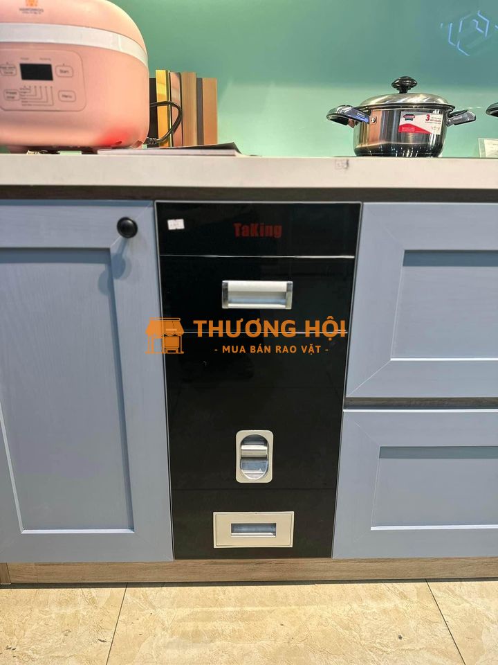 Thùng Đựng Gạo Mặt Gương TaKing, Chất Liệu Cao Cấp, Mặt Gương Sáng Bóng, Thẩm Mỹ