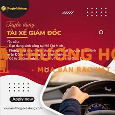 tuyển Taixe cho giám đốc